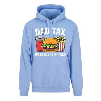 Dad Tax Making Sure ItS Not Fathers Day Dad Joke Unisex Surf Hoodie