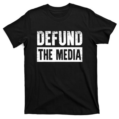 Defund The Media Vintage T-Shirt