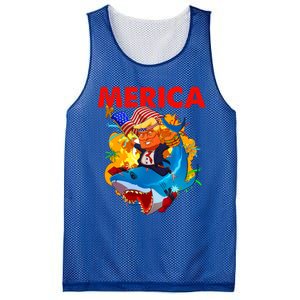 Donald Trump Merica American Flag Murica Gift Mesh Reversible Basketball Jersey Tank