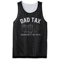 Dad Tax Making Sure ItS Not P.O.I.S.O.N Mesh Reversible Basketball Jersey Tank