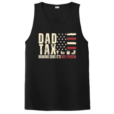 Dad Tax Making Sure Its Not Usa Flag Daddy Tax PosiCharge Competitor Tank