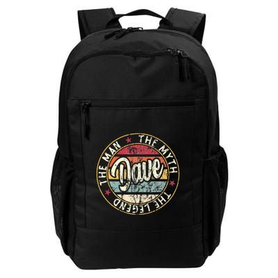 Dave The Man The Myth The Legend First Name Dave Backpack