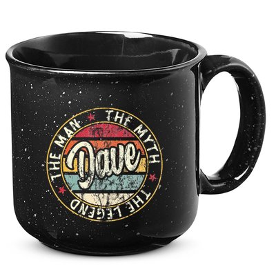 Dave The Man The Myth The Legend First Name Dave 15oz Campfire Ceramic Mug