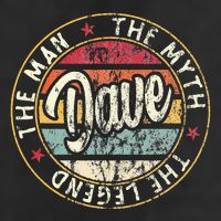 Dave The Man The Myth The Legend First Name Dave 25L Jumbo Tote