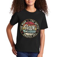 Dave The Man The Myth The Legend First Name Dave Kids T-Shirt