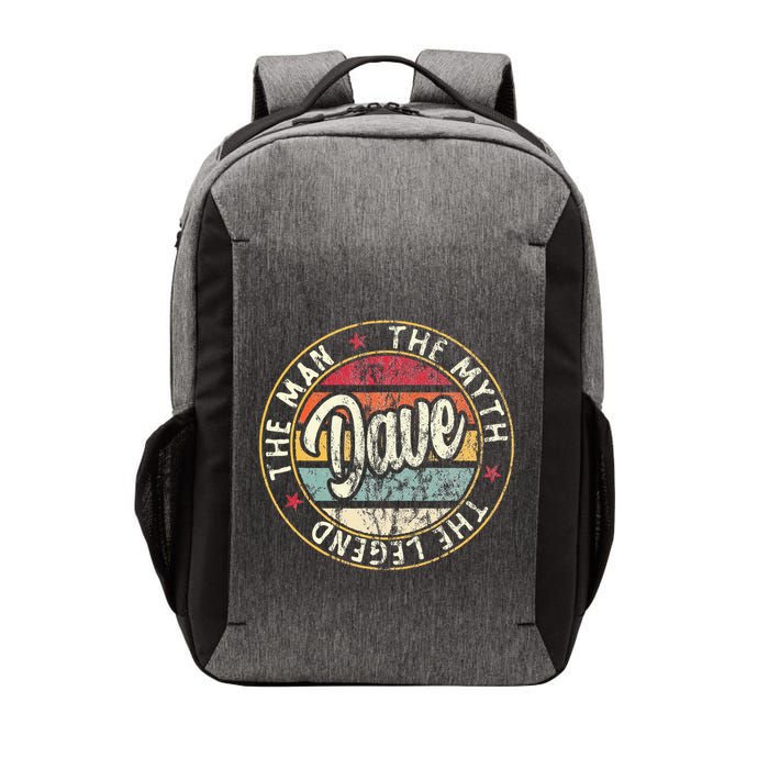 Dave The Man The Myth The Legend First Name Dave Vector Backpack