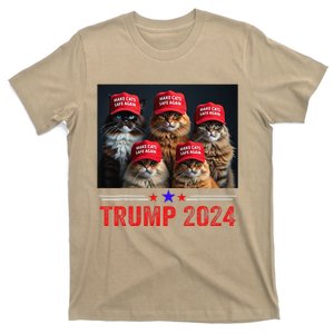 Donald Trump Make Cats Safe Again Trump 2024 Gift T-Shirt