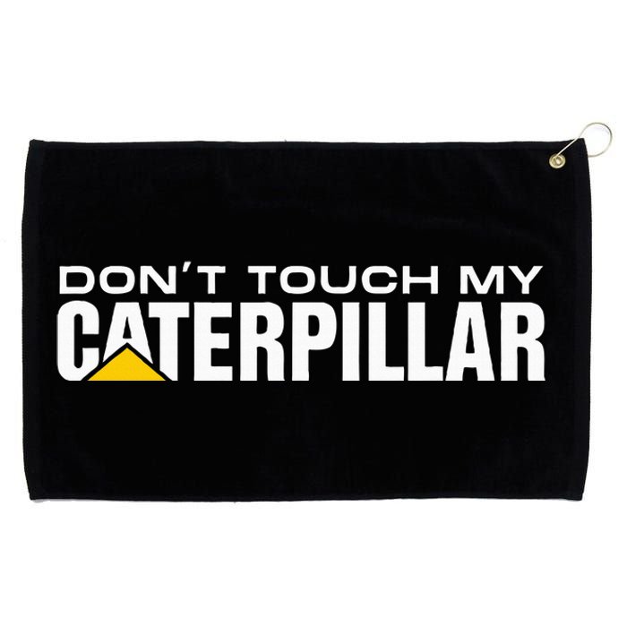 Dont Touch My Cat Digger Dozer Dumper Driver Fan Caterpillar Grommeted Golf Towel