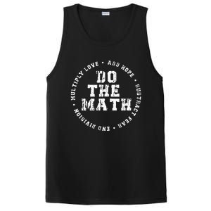 Do The Math X Love Add Hope Slogan Gift For Women Man PosiCharge Competitor Tank