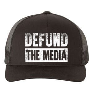 Defund The Media Yupoong Adult 5-Panel Trucker Hat