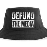 Defund The Media Sustainable Bucket Hat