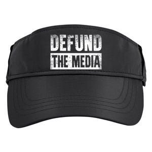 Defund The Media Adult Drive Performance Visor