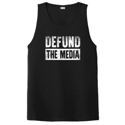 Defund The Media PosiCharge Competitor Tank