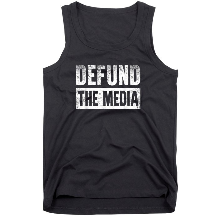 Defund The Media Tank Top