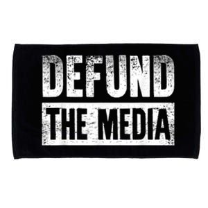 Defund The Media Microfiber Hand Towel