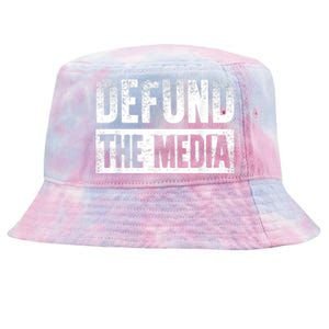 Defund The Media Tie-Dyed Bucket Hat