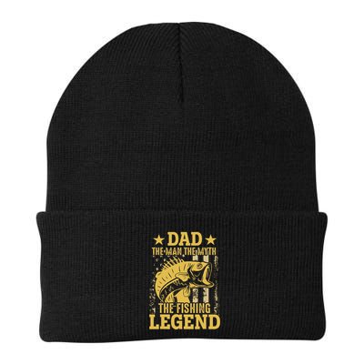 Dad The Man The Myth The Fishing Legend Beanie