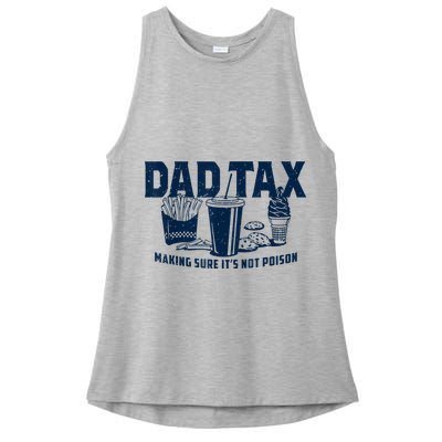 Dad Tax Making Sure Its Not Ladies PosiCharge Tri-Blend Wicking Tank
