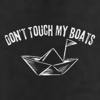 DonT Touch My Boats Funny 15oz Campfire Ceramic Mug