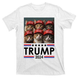 Donald Trump Make Cats Safe Again 2024 Debate Funny T-Shirt