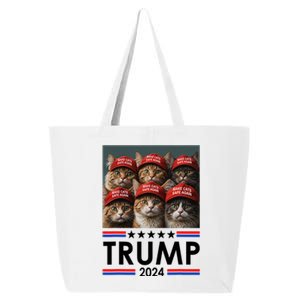 Donald Trump Make Cats Safe Again 2024 Debate Funny 25L Jumbo Tote