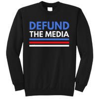 Defund The Media Funny Media Election Humor Sweatshirt