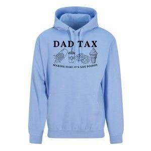 Dad Tax Making Sure Its Not P.O.I.S.O.N Unisex Surf Hoodie