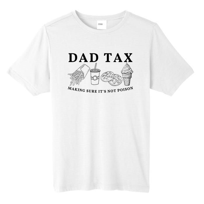 Dad Tax Making Sure Its Not P.O.I.S.O.N Tall Fusion ChromaSoft Performance T-Shirt