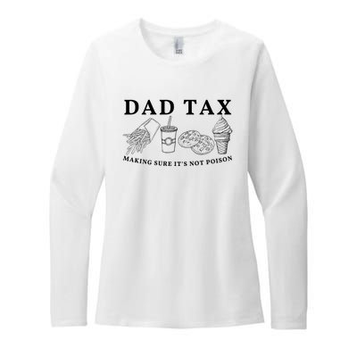 Dad Tax Making Sure Its Not P.O.I.S.O.N Womens CVC Long Sleeve Shirt