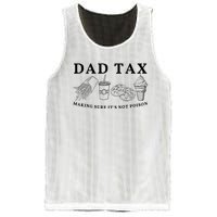 Dad Tax Making Sure Its Not P.O.I.S.O.N Mesh Reversible Basketball Jersey Tank