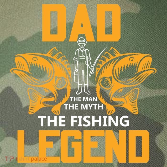 Dad The Man Myth The Fishing Legend Legacy Tie Dye Trucker Hat