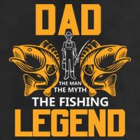 Dad The Man Myth The Fishing Legend Tumbler
