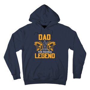 Dad The Man Myth The Fishing Legend Hoodie