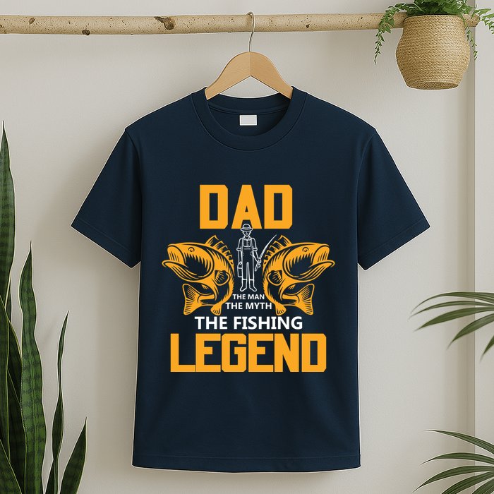 Dad The Man Myth The Fishing Legend T-Shirt