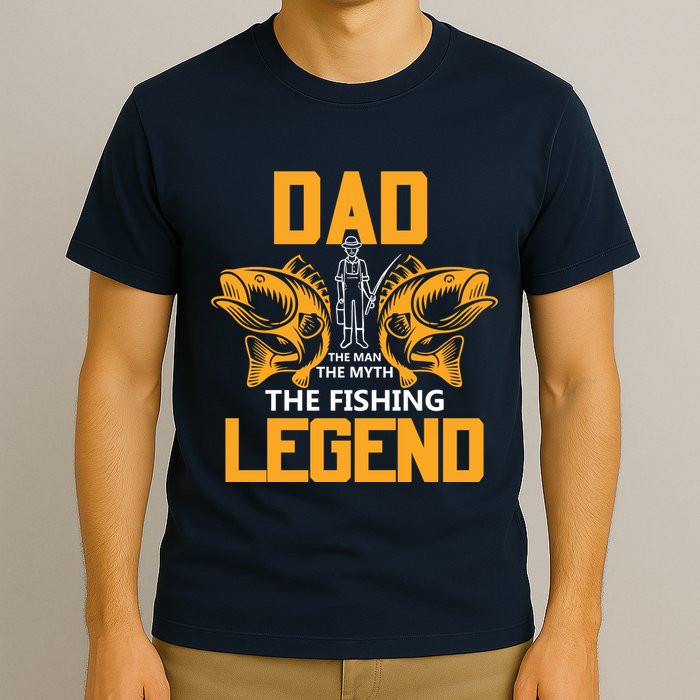 Dad The Man Myth The Fishing Legend T-Shirt