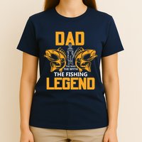 Dad The Man Myth The Fishing Legend T-Shirt