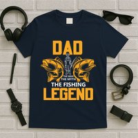 Dad The Man Myth The Fishing Legend T-Shirt