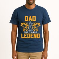 Dad The Man Myth The Fishing Legend Tall T-Shirt