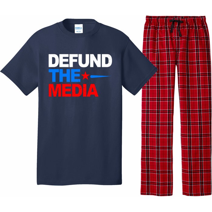 Defund The Media Pajama Set