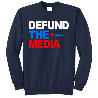 Defund The Media Tall Sweatshirt