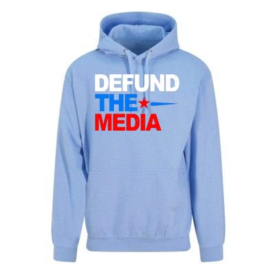 Defund The Media Unisex Surf Hoodie