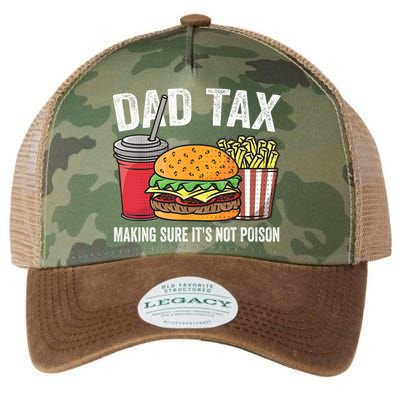 Dad Tax Making Sure It's Not Poi Son Funny Father's Day  Legacy Tie Dye Trucker Hat
