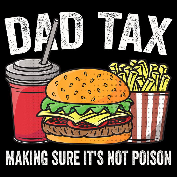 Dad Tax Making Sure It's Not Poi Son Funny Father's Day  Youth Performance Sprint T-Shirt