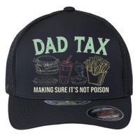 Dad Tax Making Sure It's Not Funny Fathers Day Flexfit Unipanel Trucker Cap