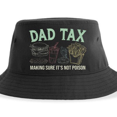 Dad Tax Making Sure It's Not Funny Fathers Day Sustainable Bucket Hat