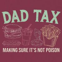Dad Tax Making Sure It's Not Funny Fathers Day 16oz Travel Tumbler