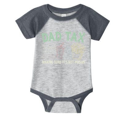 Dad Tax Making Sure It's Not Funny Fathers Day Infant Baby Jersey Bodysuit