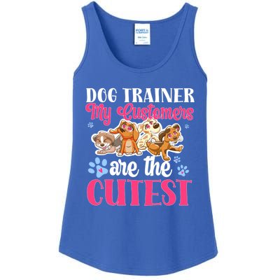 Dog Trainer My Customers Are The Cutest Dog Training Gift Ladies Essential Tank