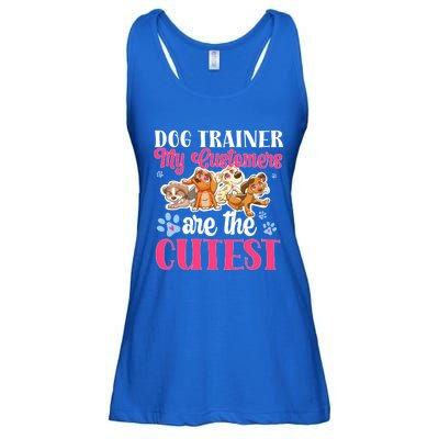 Dog Trainer My Customers Are The Cutest Dog Training Gift Ladies Essential Flowy Tank