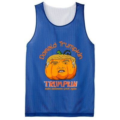 Donald Trumpkin Make Halloween Great Again Boys Girls Gift Mesh Reversible Basketball Jersey Tank